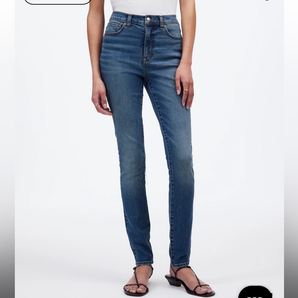Madewell 10” High Rise Skinny size 25 - Picture 2 of 10